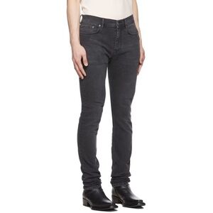 ACNE‎ STUDIOS Men Max Man Ray Washed Black Jean Size 31x34